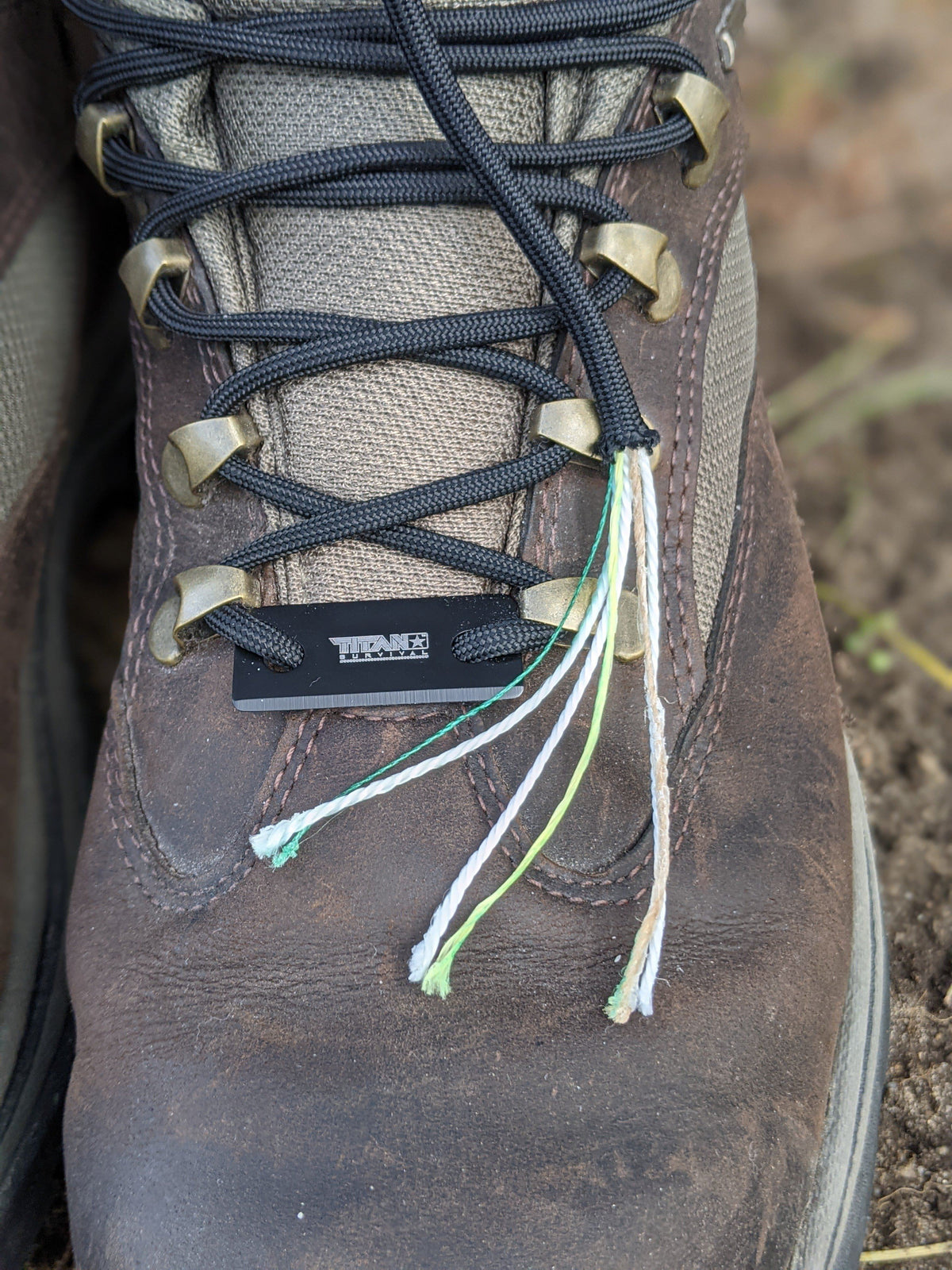 SurvivorCord Survival Boot Laces