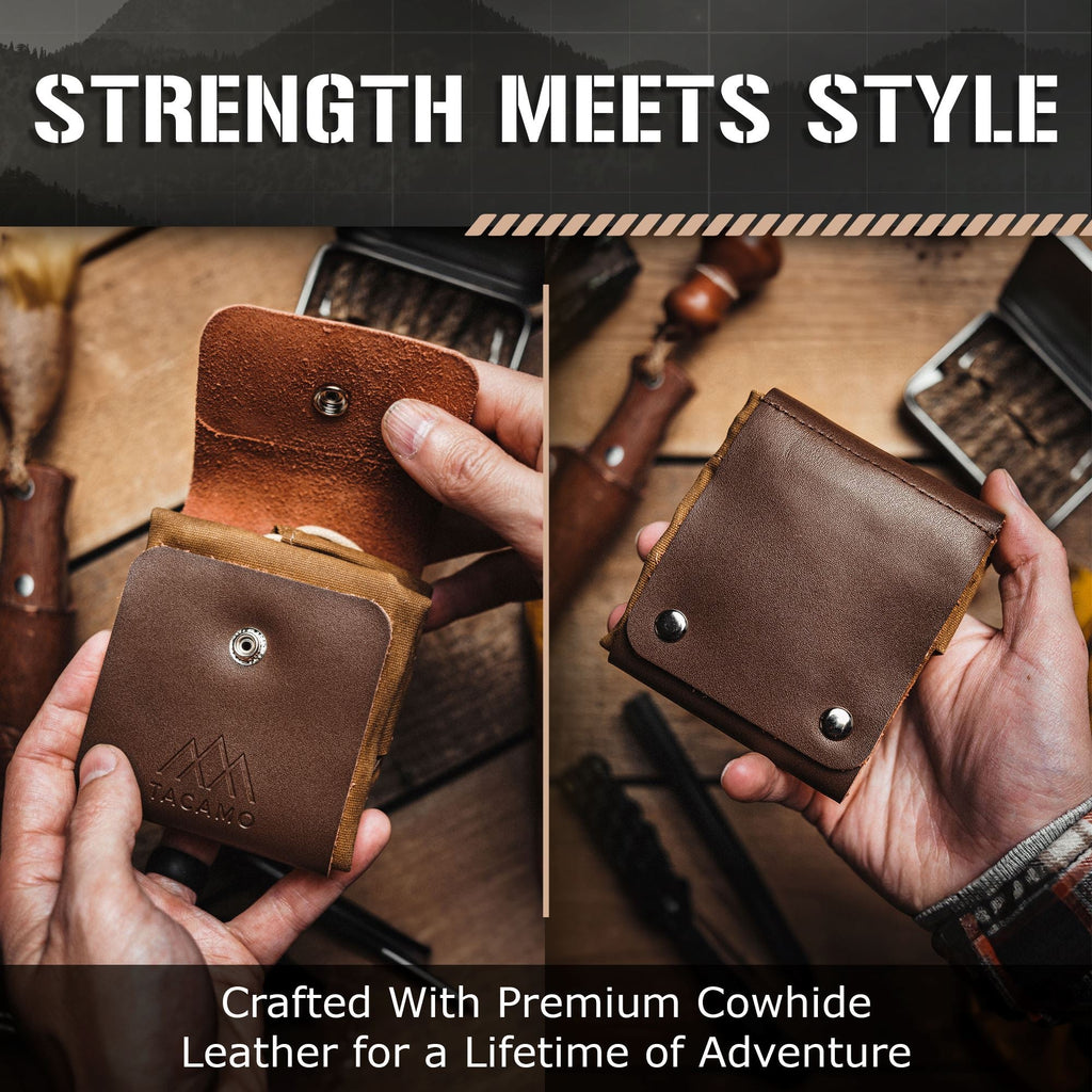 Waxed Canvas Foraging Pouch